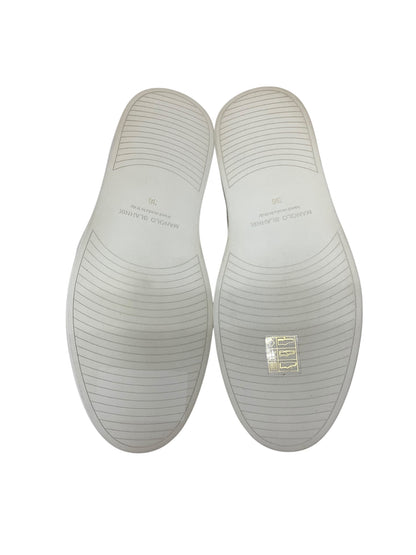 マノロブラニク シューズ 36 ホワイト ウール ITHZBL7E557A 【SALE】