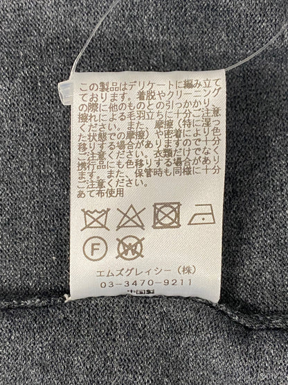 エムズグレイシー Tailored Knit Cardigan 818575 カーディガン 38 グレー ITXSD4O7M980 【SALE】
