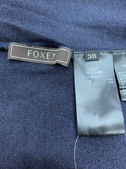 フォクシーブティック Knit Top Arena 43277 トップス 38 ネイビー ITW5L7NRD9SS