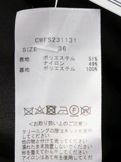 セルフォード ふくれJQギャザースカート CWFS231131 36 ブラック ITY42KXWAH28