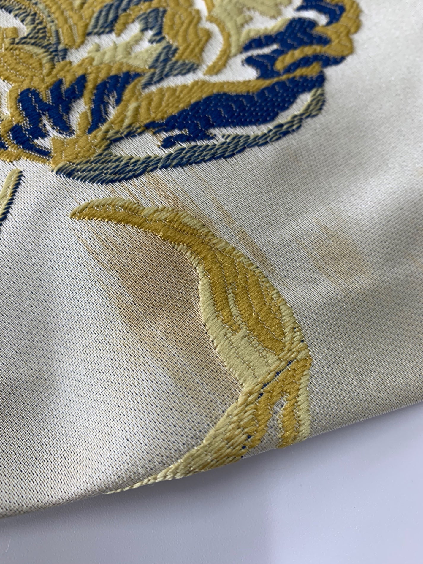 グレースコンチネンタル 17131250 ワンピース 38 イエロー 刺繍柄 IT1KZL7YVZES