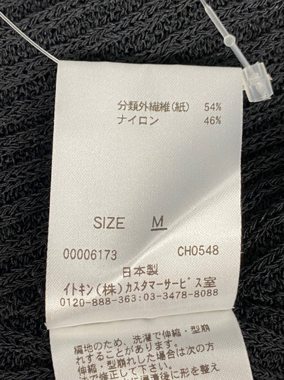 シビラ サマーニットプルオーバー GBFGJ-09230 M ブラック アシンメトリー シアー IT8WRVHBXO2S 【SALE】