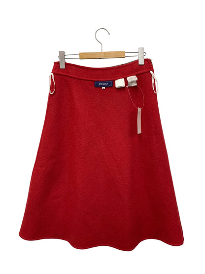 エムズグレイシー リバーシブルフレアースカート 217622 40 レッド ウール ITRYC54OCTR9