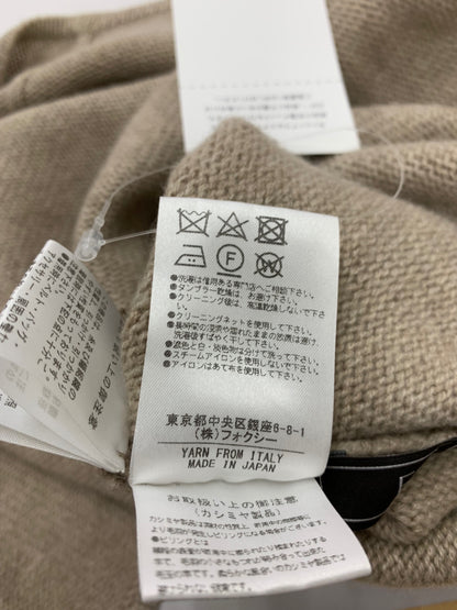 フォクシーブティック Chanton  38524 ボレロ ベージュ カシミヤ ITXSQPRC3X66
