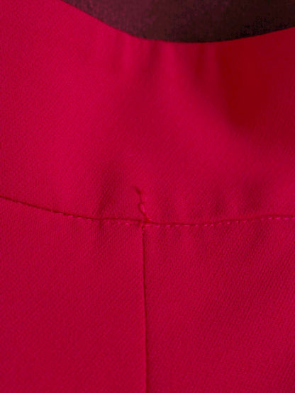 アドーア ミドルジョーゼットワイドパンツ 531-9230110 38 レッド IT54AYUO689K