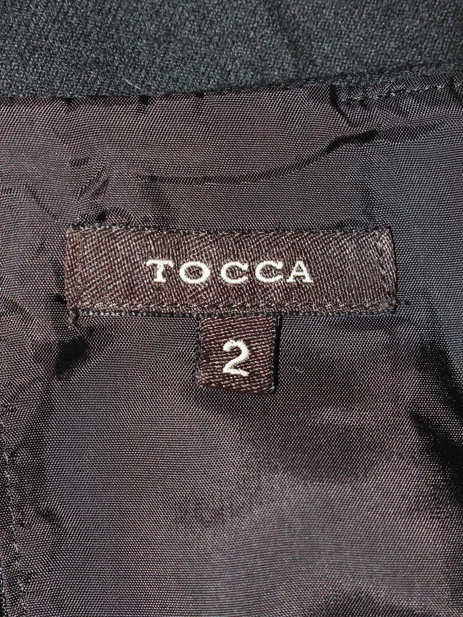 トッカ OPTOHS0640 ワンピース 2 ブラック ウール混 ITZOBDNIX9G6 【SALE】