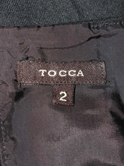 トッカ OPTOHS0640 ワンピース 2 ブラック ウール混 ITZOBDNIX9G6 【SALE】