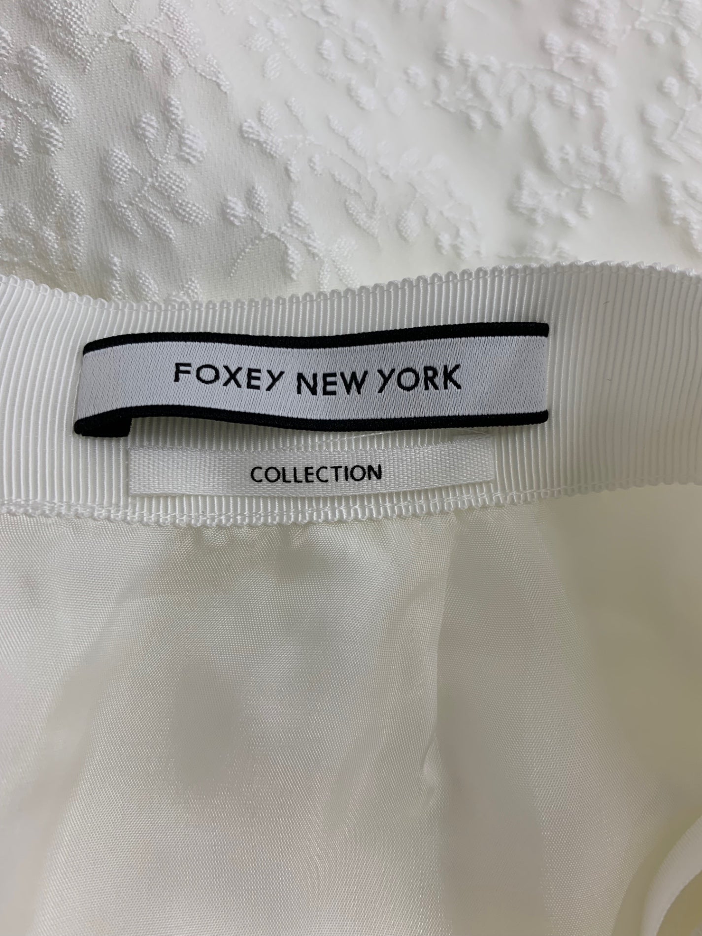 フォクシーニューヨーク collection Skirt Peony 40965 スカート 38 ホワイト | 中古ブランド品・古着通販ビープライス