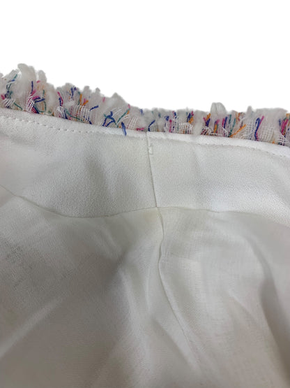 ミスアシダ マルチカラーサマーツィードジャケット CJ3602 9 ホワイト ‘24 IT4Z6MKT69BW 【SALE】