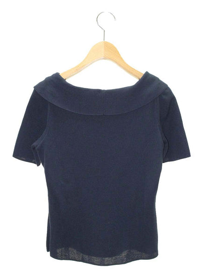 エムズグレイシー 728320 ニット セーター 38 ネイビー ITFJOBAJR1Z4