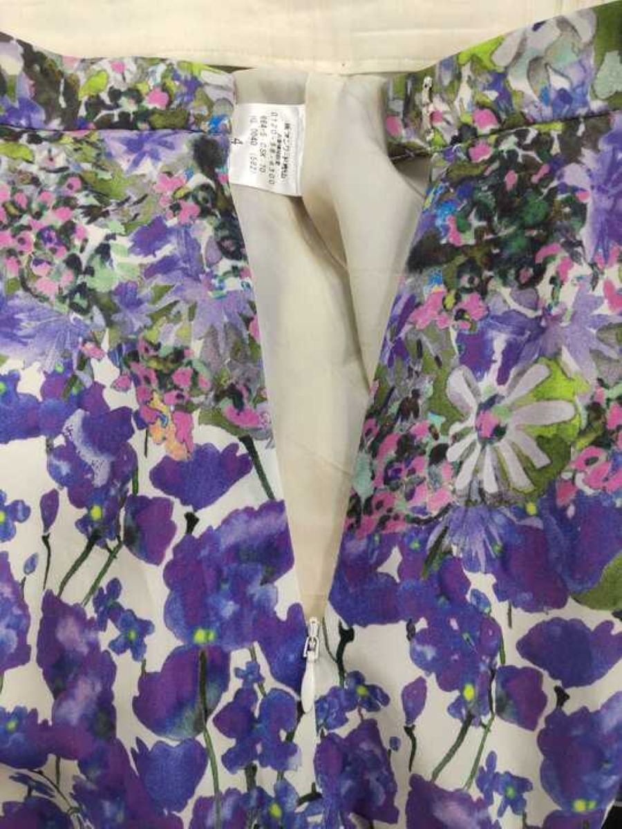 トッカ SKTOHS0040 スカート 4 パープル フラワープリント