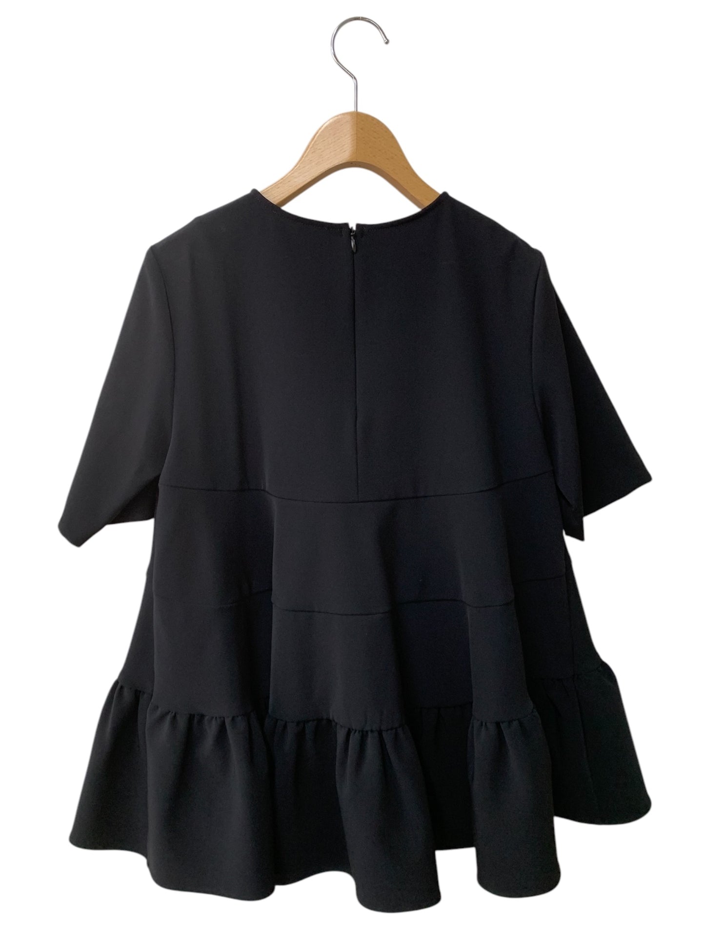 ヨリ YR2221-0685M-2 ブラウス 36 ブラック ITYHHWZVJ3QW