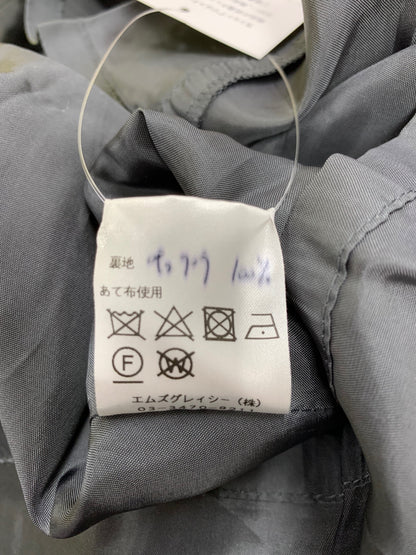 エムズグレイシー コート 38 グレー フリル リボン IT3M8S6NJNFO 【SALE】