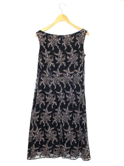 トッカ OPTOBW0025 ワンピース 0 ブラック フラワーモチーフ 刺繍 ITIWMB1SIACT