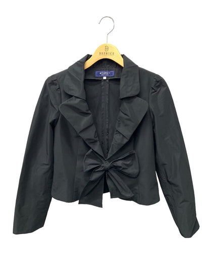 エムズグレイシー Elegant Taffeta Jacket 814503 ジャケット 38 ブラック ITQ3MLKMHAXG 【SALE】