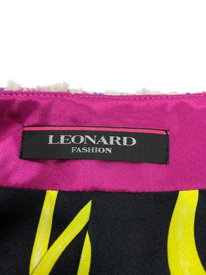 レオナールファッション 0331053 ジャケット 38 パープル ツイード スパンコール 24SS ITYJAP5E19RX 【SALE】