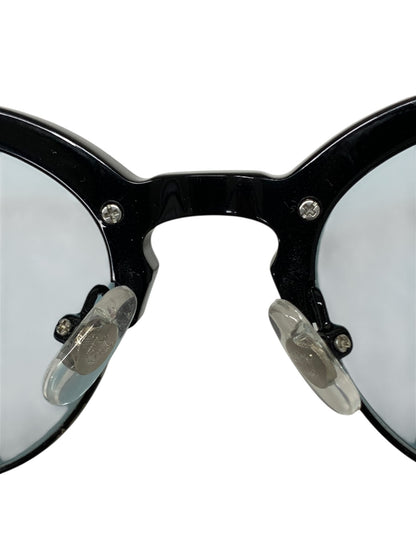 ニュー MILLS サングラス ブラック コンビフレーム フルリム ウェリントン ITYLM64FN7BI