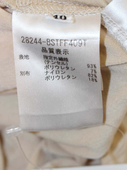ナチュラルbyフォクシー 28244 チュニックカットソー 40 ベージュ Vネック  ポケット ITIQB512N63M