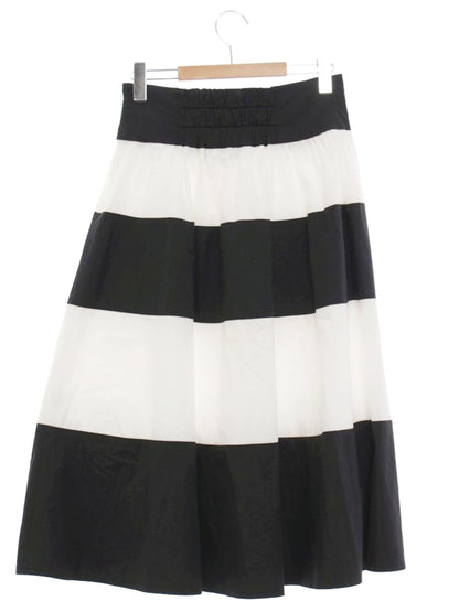 エムズグレイシー バイカラーボリュームギャザースカート 417121 38 ホワイト ITUYDBFRUZGO 【SALE】