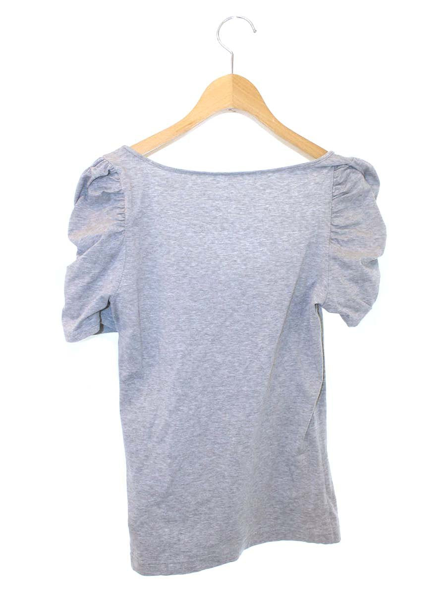 フォクシーニューヨーク シュークリーム T-TOPS 30849 カットソー 38 グレー ITA419DQ6500