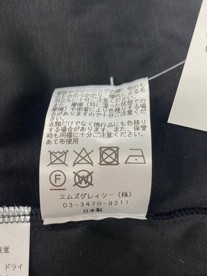 エムズグレイシー シアーリボン付きカットソー 215303 40 ブラック リボン ITQ2JVMORI6G