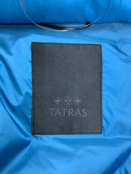 タトラス ザラガ  LTAT22A4874-D ダウンベスト 03 ブルー ファーフード ITCV5CNB63QD