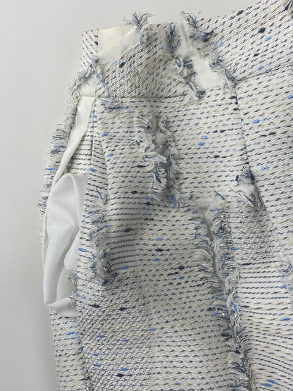 ルネ 6814350 スカート 38 ホワイト ツィード ITTG2S2RNYLC 【SALE】