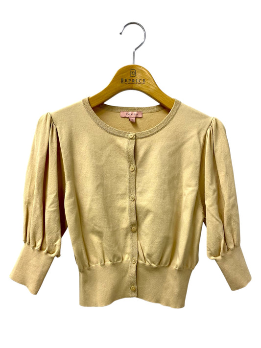 トッカ KRTOCM1530 カーディガン S ベージュ リブ ニット ITIBXZWX12ES