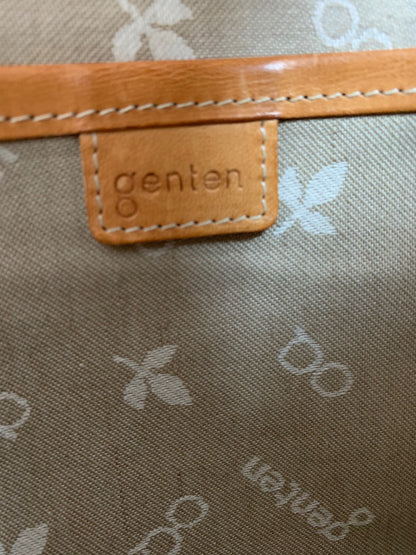 ゲンテン ショルダーバッグ ブラウン レザー フラワー カットワーク ITAVKPV7ZG5K 【SALE】