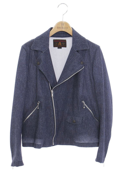 ヒステリックグラマー 01171AB01 デニムジャケット M ネイビー ダブルライダース ITX8XY55G9ZE