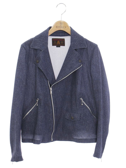ヒステリックグラマー 01171AB01 デニムジャケット M ネイビー ダブルライダース ITX8XY55G9ZE