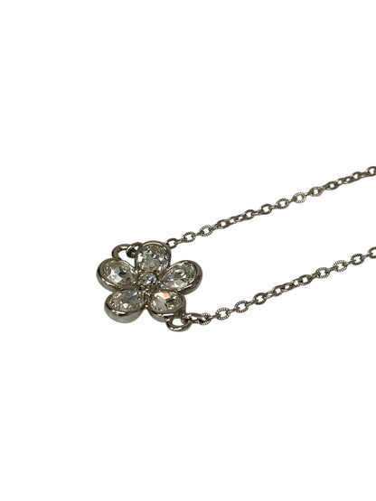 ルネ Flower Necklace ネックレス シルバー ストーン IT28WJQF46XC