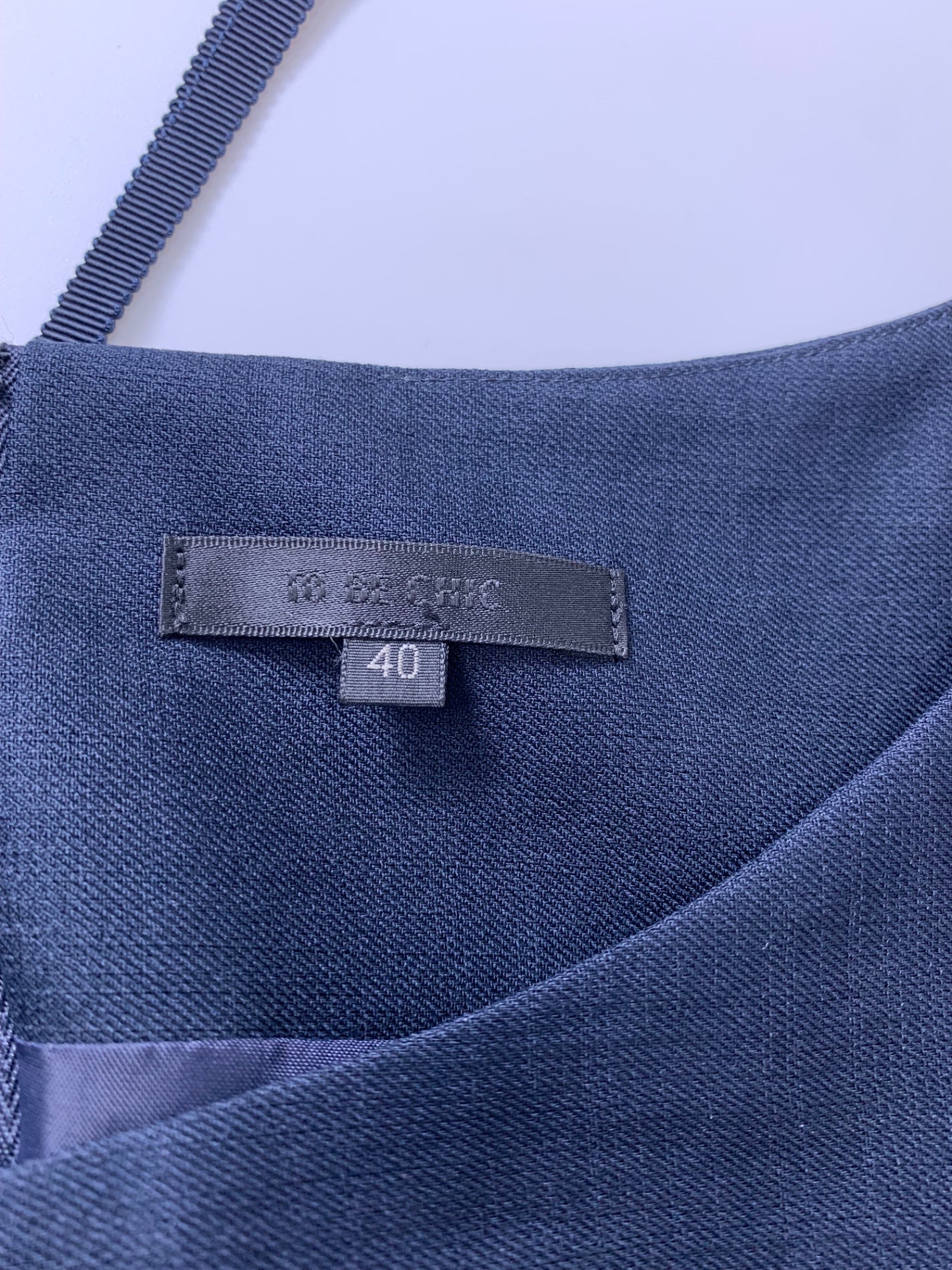 トゥービーシック ワンピース 40 ネイビー レース ITKL362T1D06