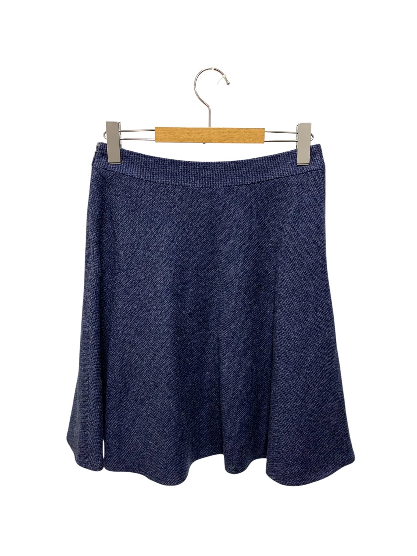 エムズグレイシー 424707 セットアップ 40 ネイビー フリル チェック ITK5M0RL7DWO