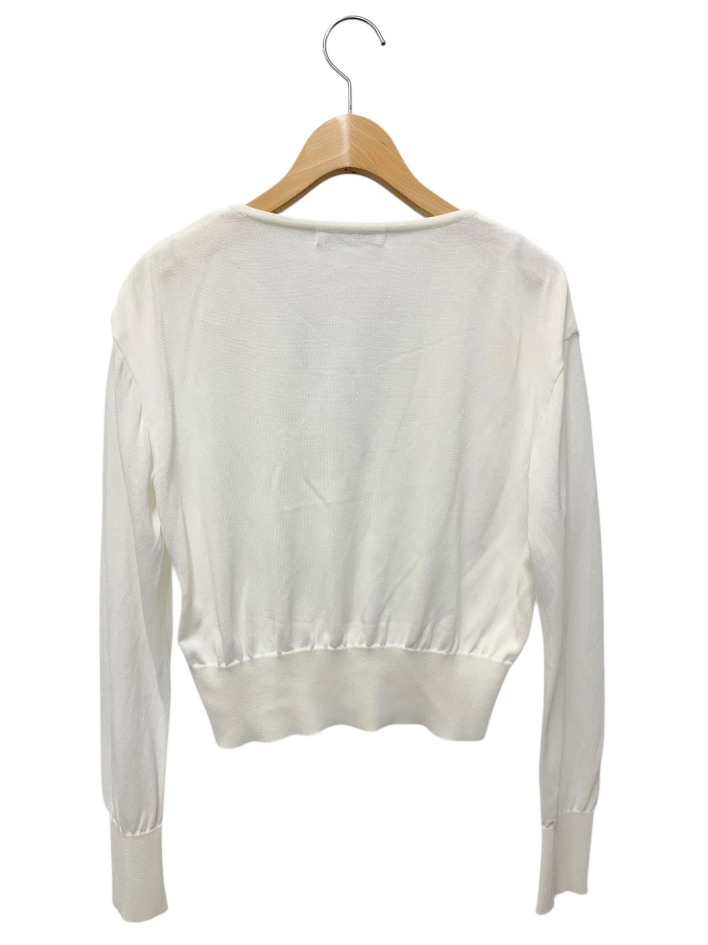 ルネ 6432170 カーディガン 36 ホワイト ITNTD5YEQEGK 【SALE】