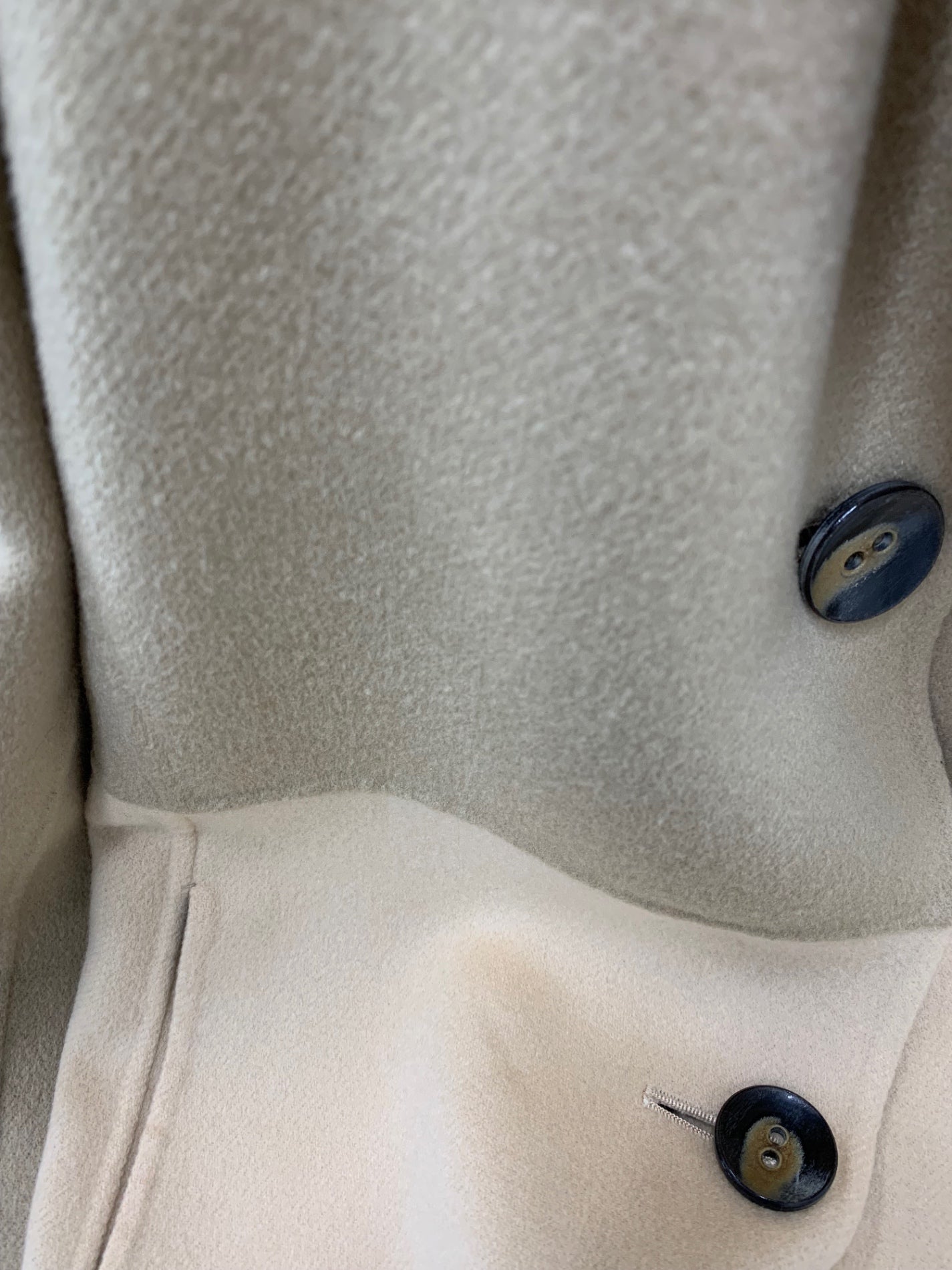 デイジーリン for フォクシー Cashmere Coat 31965 コート 40 キャメル バイカラー ITX2M9OJ62DC