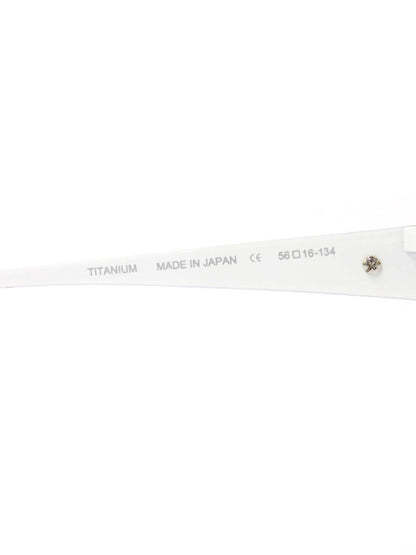 サムライ翔 リラックスライン 仁 SS-J33 LTD メガネ ホワイト 限定カラー メタルフレーム フルリム スクエア ITIE1K78F6ES