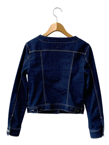 トッカ 洗える！SPICE デニム ジャケット JKTOYS0160 0 ネイビー ノーカラー ITAH1Y4K8DEV