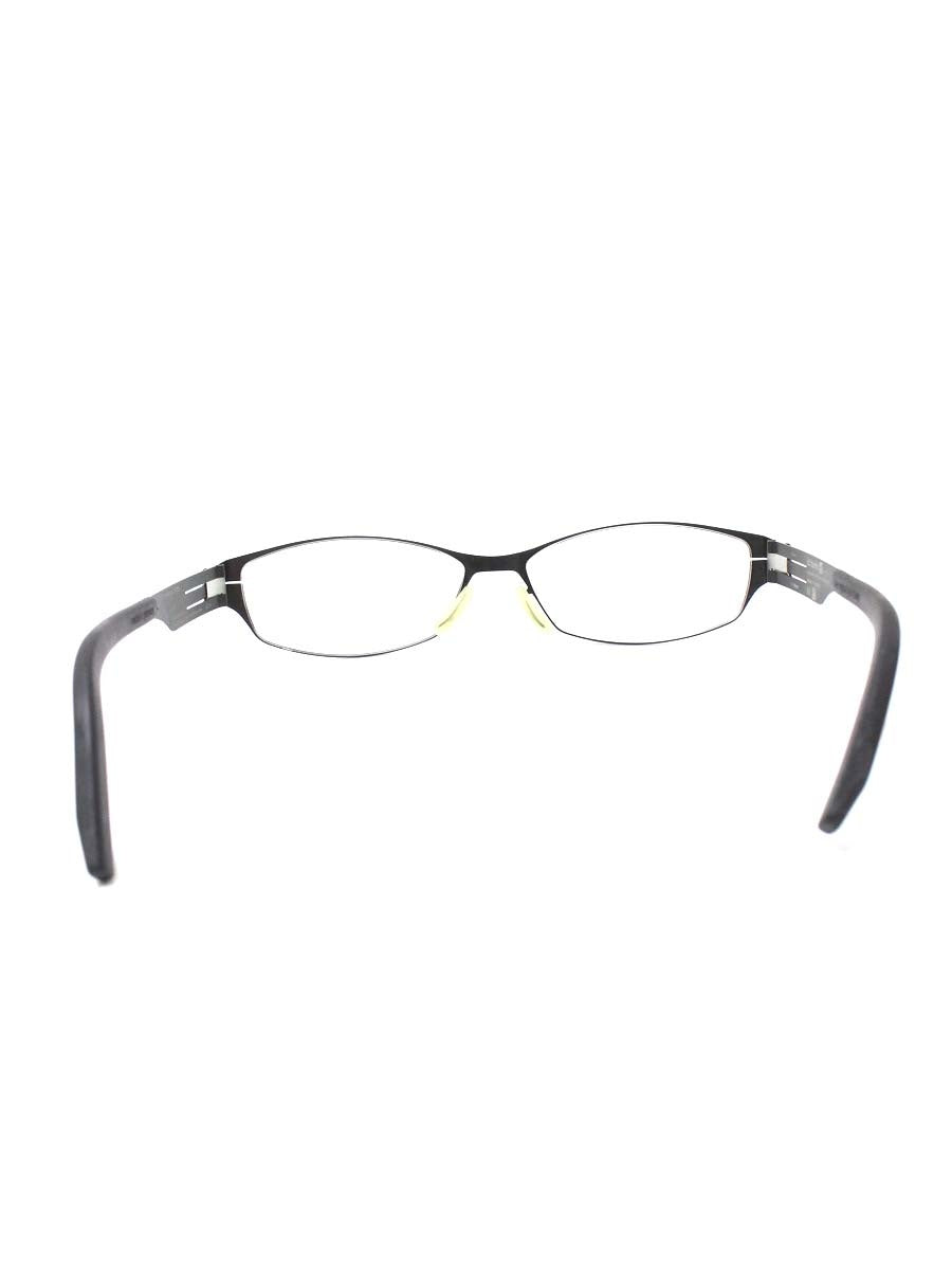 アイシーベルリン Guuchan メタルフレーム フルリム オーバル ブラック ITOIH847Z8M1