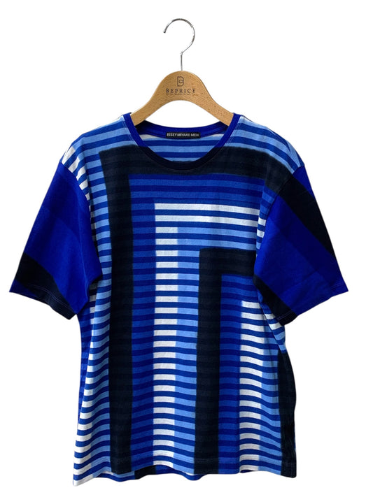 イッセイミヤケメン イッセイミヤケ　ME53JK195 Tシャツ 1 ブルー クルーネック ITOENT7BV7RQ