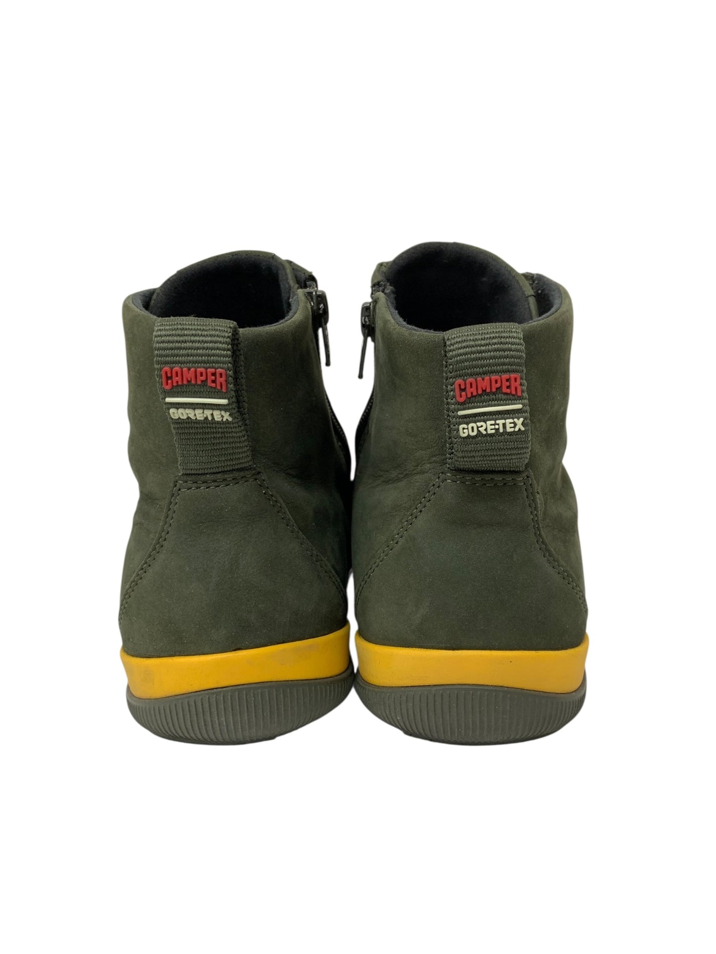 カンペール Peu Pista GM Goretex ブーツ 40 カーキグリーン カーフスキンレザー MICHELIN®ラバーアウトソール ITWSRF79JAWS