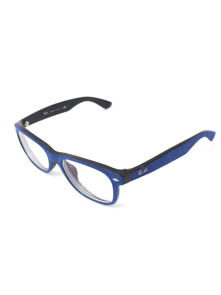レイバン EW WAYFARER ニュー ウェイファーラー RB2132-F メガネ ネイビー ウェリントン セルフレーム IT3ZWGDGL964
