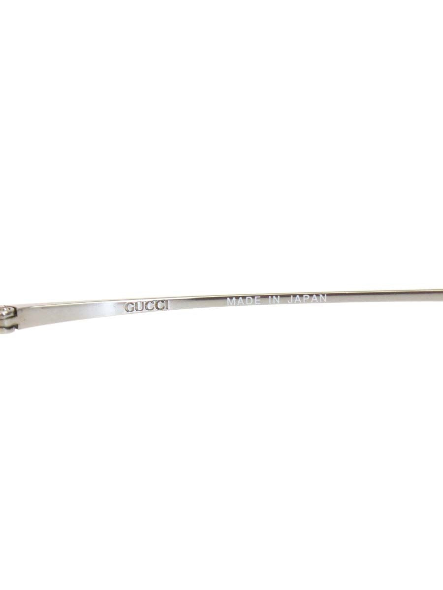 グッチ GG-9528J メガネ シルバー メタルフレーム リムレス（フチなし）オーバル（楕円） ITRVHCO12BAC
