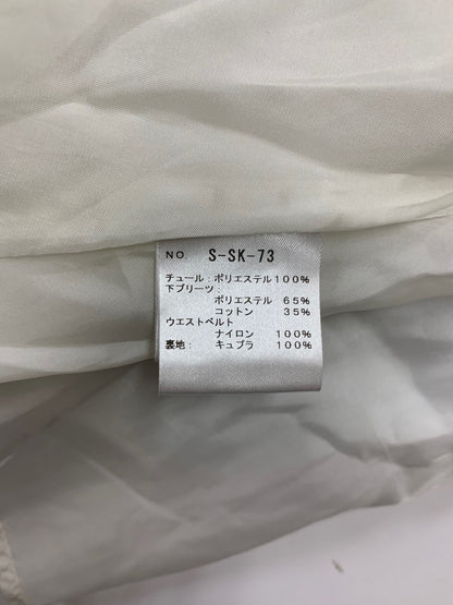 シートーキョー Vanessa S-SK-73 スカート 36 ブルー チュール プリーツ IT792DE76OZ9