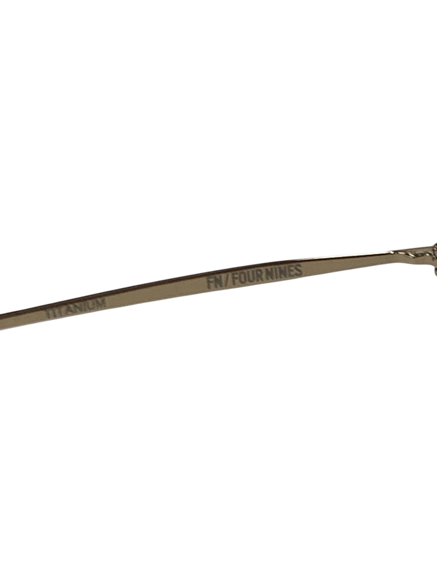 フォーナインズ FOUR NINES FN-0648 サングラス ゴールド メタルフレーム ボストン ITP24K34VERU