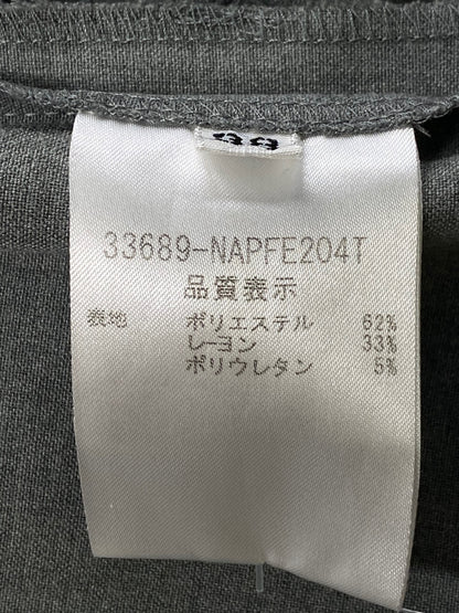 フォクシーニューヨーク タキシードギャルソン 33689 パンツ 38 グレー ITLCW9JBP028