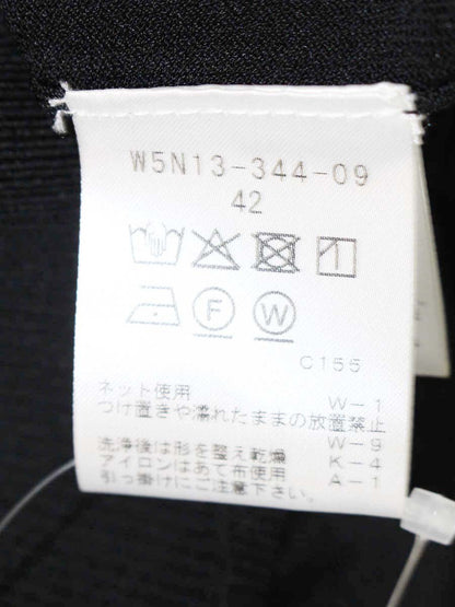 トゥービーシック W5N13  セーター 42 ブラック 花 刺繍 ITGBRUXFWXUW