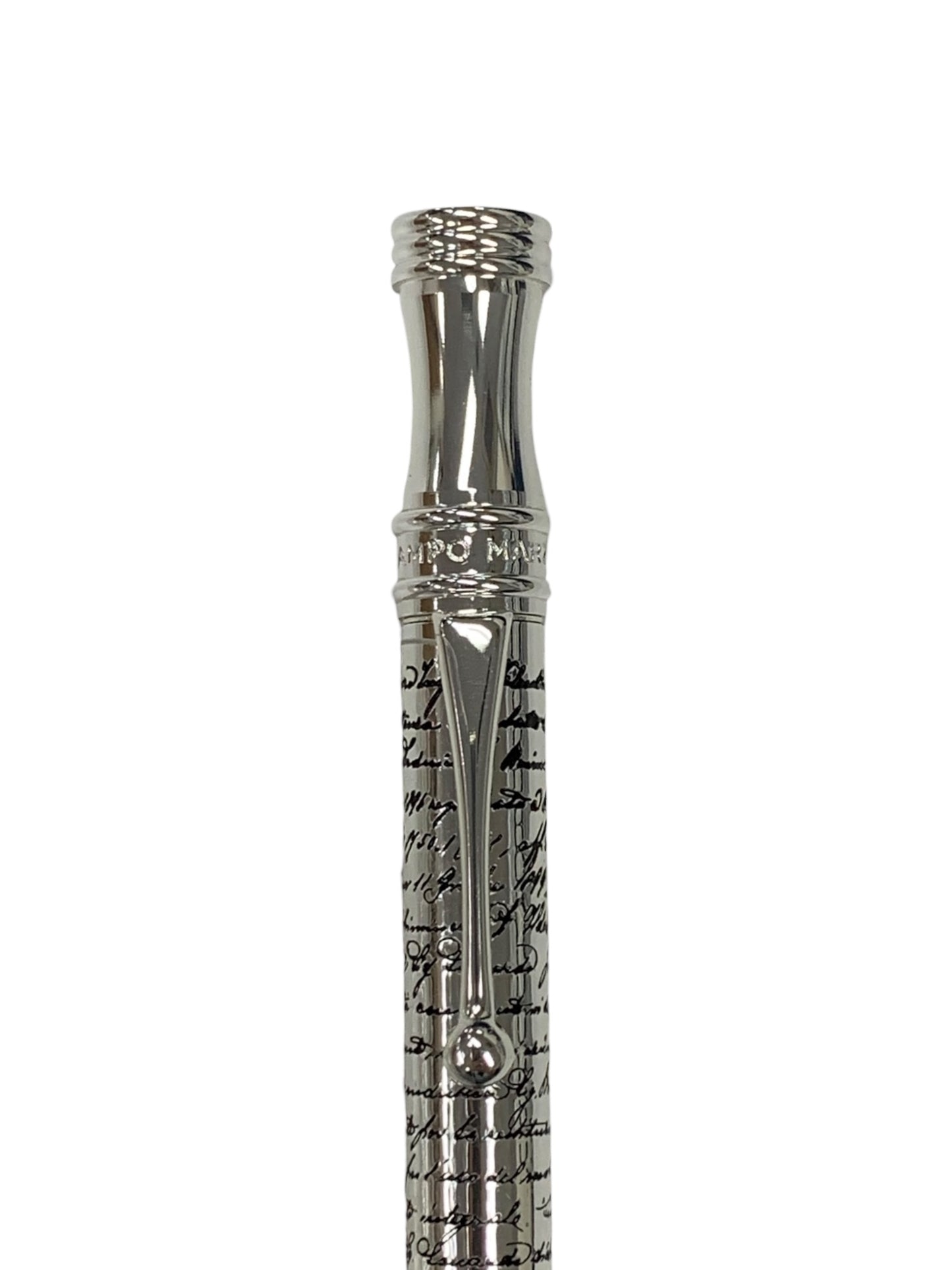 カンポマルツィオ フィリィグリー スクリッタ 480994 ボールペン シルバー IT69D9REXDAQ