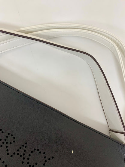 エムズグレイシー パンチング 994503 トートバッグ ブラック カメリア柄 ITZJJDNIRA61