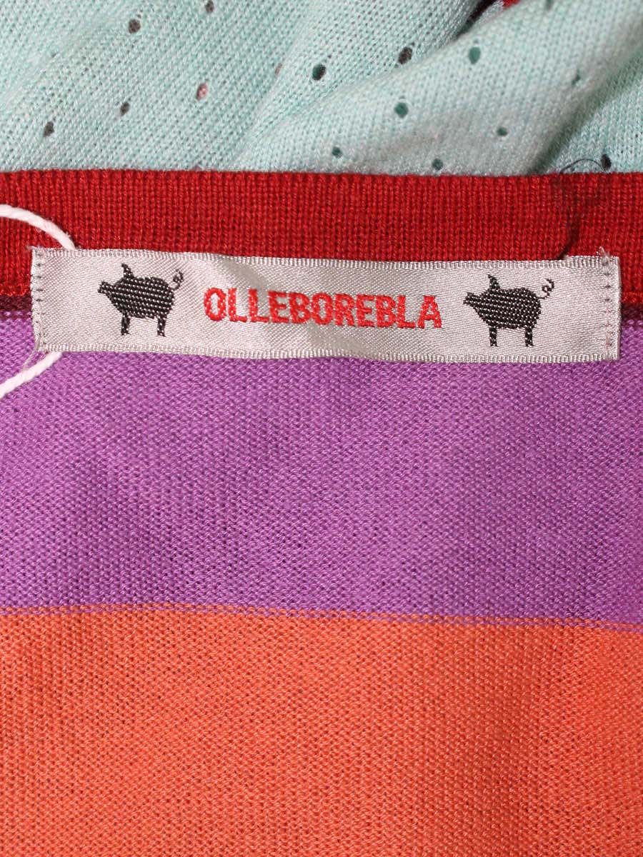 アルベロベロ 222388 ニット F マルチカラー ぶたさんモチーフ IT0NAAKMDDJ4